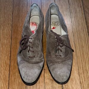 Joan & David Women's Brown Lace Up Boots